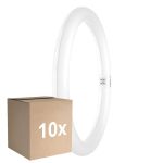 Multipack 10x Osram Tubo LED T9 Circular (EM/Mains) 18.3W 2000lm - 830 Luz Cálida | Reemplazo 32W