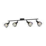 Eglo Luz de techo Sonni Acero Negro | IP20 - Apta para 4x E14 