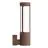 Nordlux Helix Luz De Pared Acero Corten Marrón | 80mm - IP44 - Apta para GU10