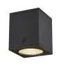 SLV Enola M Luz de techo Aluminium Gris Cuadrado 11W 960lm 38D - 940 Blanco Frio | Al Aire Libre - IP65 - Mejor Reproducción De Color