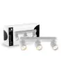 D'Lite Techo Foco Clio Blanco Ajustable| Apta para 3x GU10