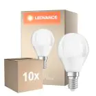 Multipack 10x Ledvance Classic LED E14 Pera Mate 4.9W 470lm - 827 Luz muy Cálida | Regulable - Reemplazo 40W